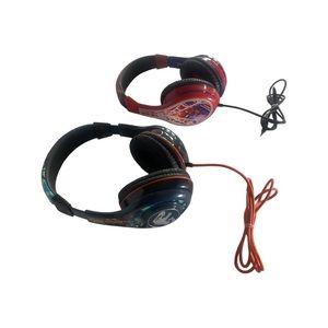 Boys headphones set of two wired children’s headphones. Spider-Man and Dinosaur.